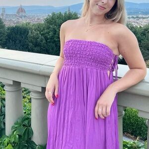 Free People Purple Maxi Dress